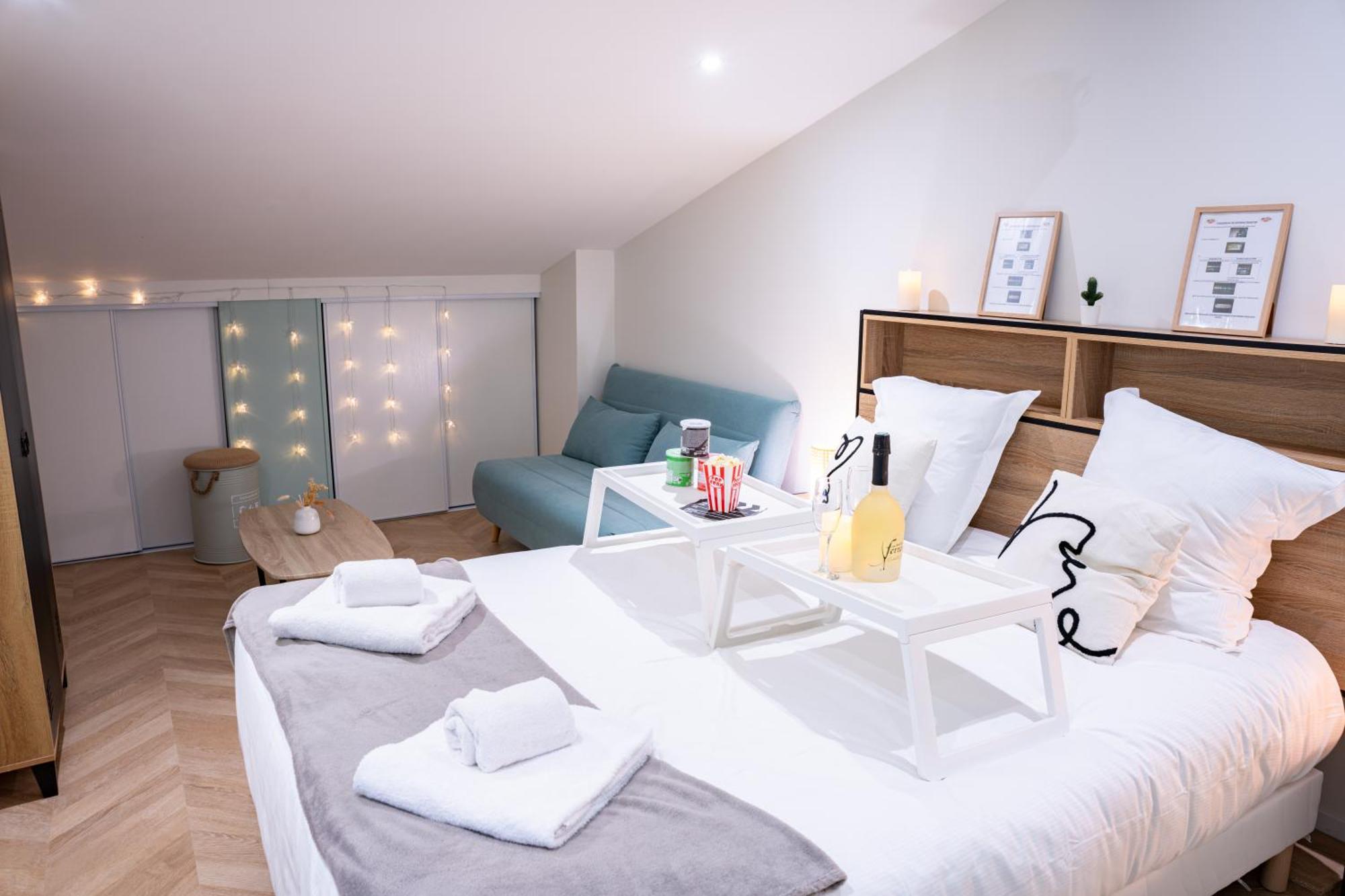 Food And Chill - Deux Hypercentre - 1 Theme Cinema - By Primo C0nciergerie Apartment *